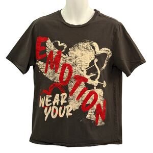 Mixed Emotion Wear your Emotion T-Shirt. Size Large.